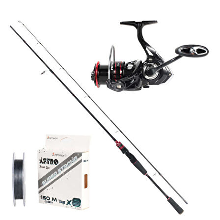 REMIXON FOCUS RD 2.40M 5-35GR 2P KAMIŞ+RD3000M 5+1BB MAKARA, SET Standart-Standart
