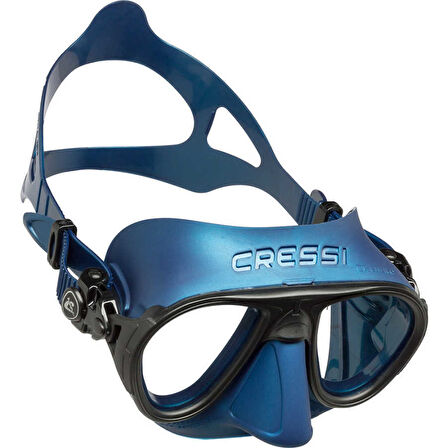 Cressi Calibro Dalış Maskesi BLUE METAL