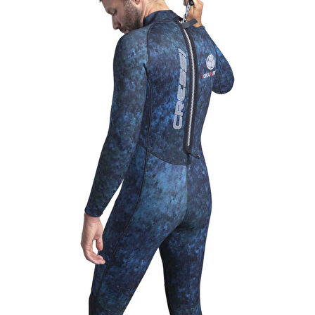 Cressi Tokugawa Man Dalış Elbisesi BLUE CAMO-3MM - NO:2 / S