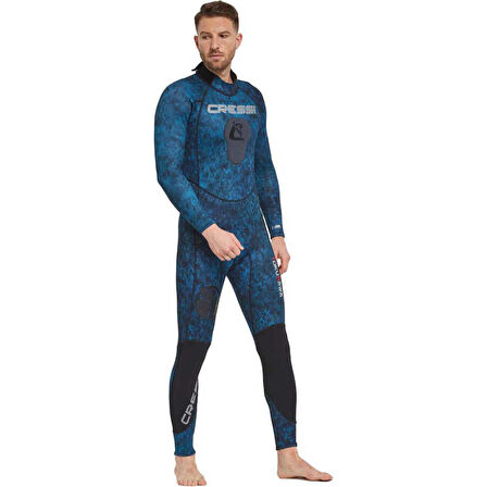 Cressi Tokugawa Man Dalış Elbisesi BLUE CAMO-3MM - NO:2 / S