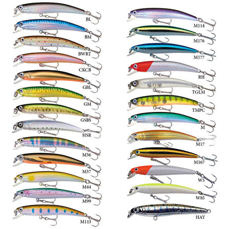 Yozuri Pins Minnow Floating Sahte Balığı GSBS-90MM