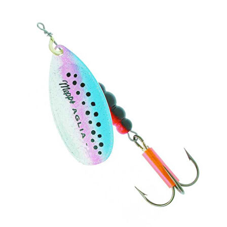 Mepps Rainbow Olta Kaşığı Mavi-Pembe Benekli Standart-NO:4