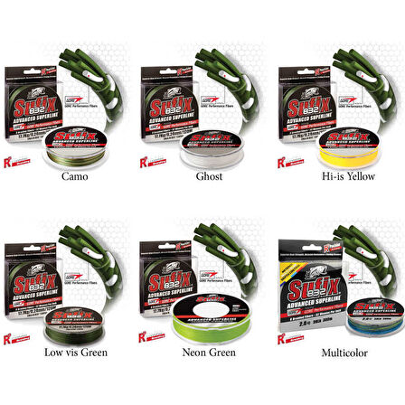 Sufix 832 Advanced İp Misina LOW VIS GREEN-0.18MM - 250MT - 12KG