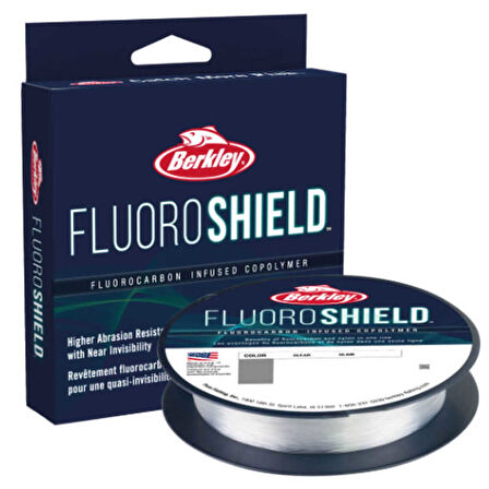 Berkley FluoroShield FluoroCarbon Misina CLEAR-0.35MM - 2743MT - 6.8KG
