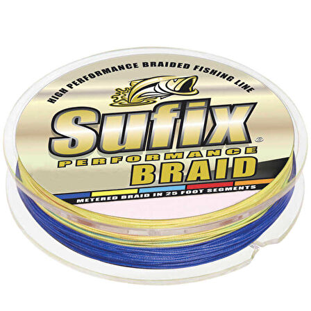 Sufix Performance Braid İp Misina HI VIS YELLOW-0.20MM - 135MT - 13.3KG