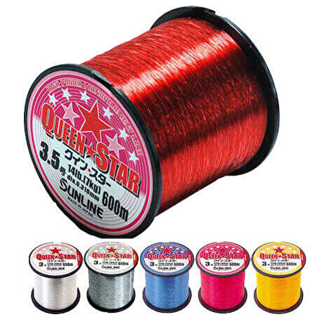 Sunline Queen Star Misina PINK-0.66MM - 600MT - 35KG