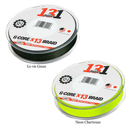 Sufix 131 G-Core X13 İp Misina NEON CHARTREUSE-0.185MM - 150M - 11.4KG