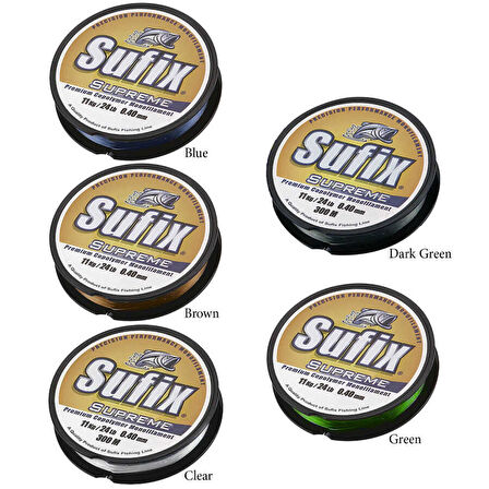 Sufix Supreme Misina CLEAR-0.80MM - 100MT - 40.5KG