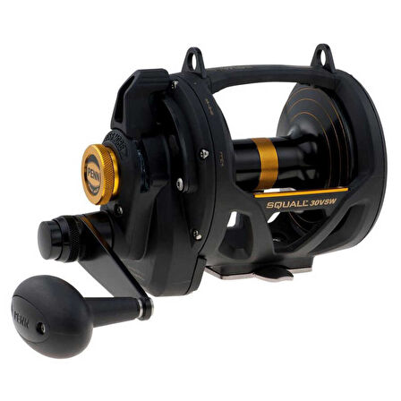 Penn Squall Lever Drag 2 Speed Trolling Olta Makinesi Standart-50VSW