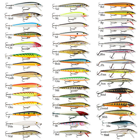 Rapala Original Floating Sahte Balığı BTR-180MM