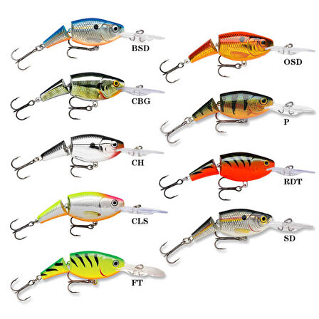 Rapala Jointed Shad Rap Sahte Balığı SD-50MM