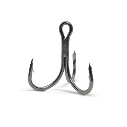 Vmc Hypercut 6x Strong Üçlü Olta İğnesi 7560 BLACK NIKEL-NO:1-0 - 5LI