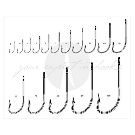 VMC O Shaughnessy Closed Eye Olta İğnesi 9255 NİKEL-NO:1 - 25LI