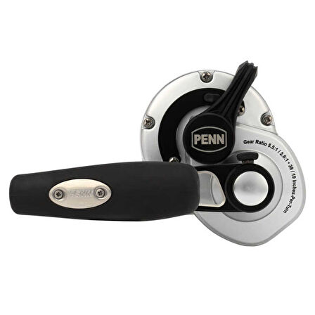 Penn Fathom II Lever Drag 2 Speed Trolling Olta Makinesi Standart-10XNLD2