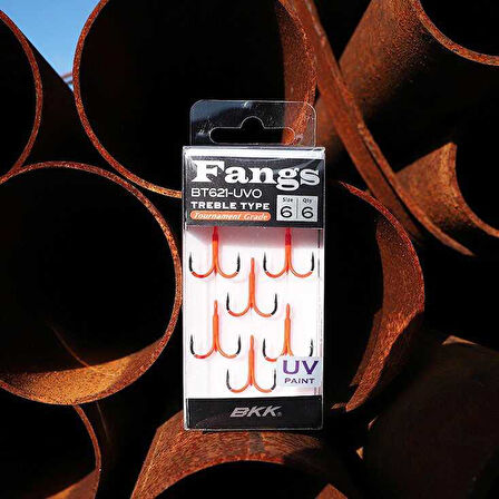 BKK Spear-21 UVO Üçlü Olta İğnesi 10