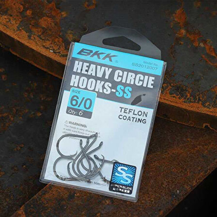 BKK SS Heavy Circle Olta İğnesi 8/0 5 Pcs