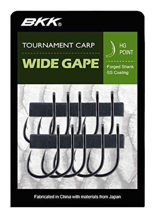 BKK Wide Gape Olta İğnesi 4 10 Pcs