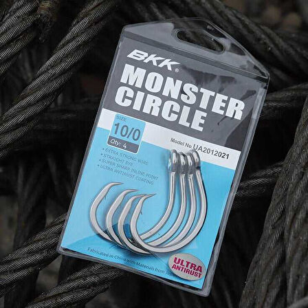 BKK Monster Circle Olta İğnesi 8/0 5 Pcs