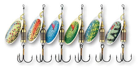 Dam Nature 3D Spinner #2 4gr Kaşık Brown Trout