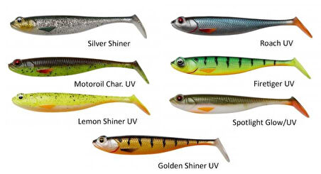 Dam Effzet Shadster Slim  6.5 cm 2.3 gr Sahte Balık Golden Shiner