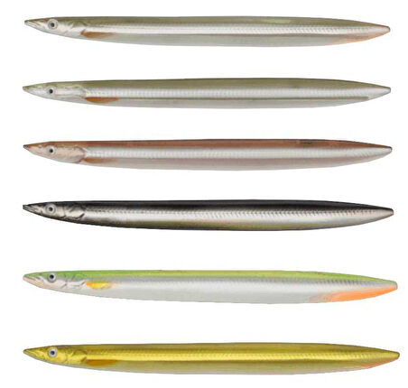 Savage gear B-SG Line Thru Sandeel 125mm 19g Sahte Balık 01-Sandeel