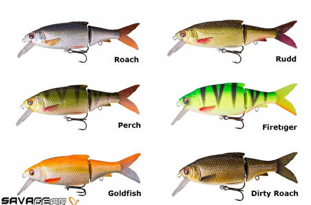 Savage gear 3D Roach Lipster 13 cm 26 gr Sahte Balık Perch