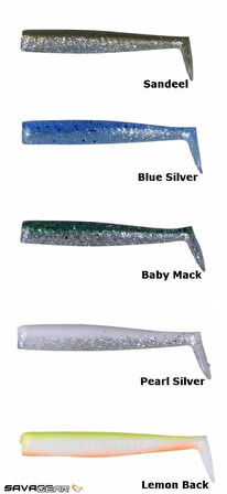 Savage gear LB Sandeel 12.5 cm (10 cm) Sahte Balık Blue Silver