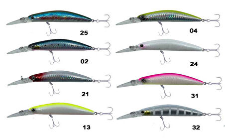 Kendo Deep Minnow 95mm 13gr Sahte Balık 24