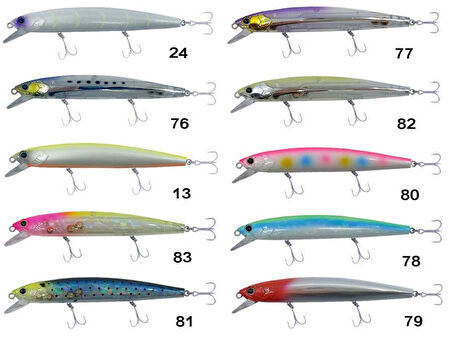 Kendo D:Killer's Minnow Haizoku 115F 15.8 gr Sahte Balık 82