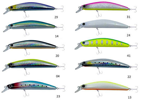 Kendo Killer's Minnow Hasen 100 F 14.1 gr Sahte Balık 13