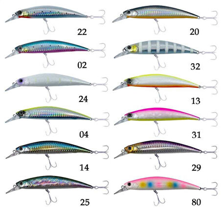 Kendo BT Minnow 110 S 21.4 gr Sahte Balık 25