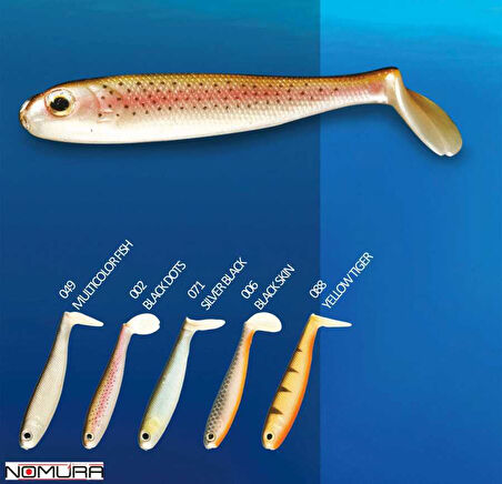Nomura Lıve Fısh 10cm 14g 4 Adet Sahte Balık 002