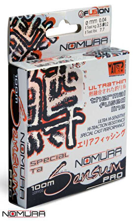 Nomura Sensum Pro Ultra Thin 100 mt Örgü İp 0,04 mm