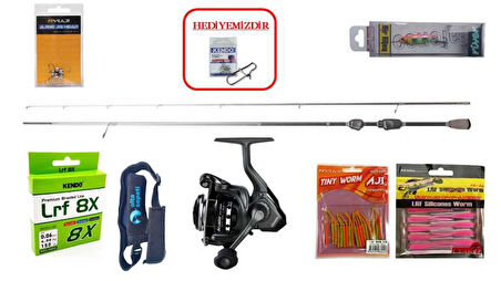Ryuji Matrix Fuji 228 cm 0.8-6 gr & Okuma Acuador ACU-1000A LRF Seti
