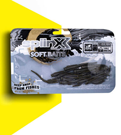 SPIINX SANDWORM SİLİKON 6CM 18P ROCK OIL