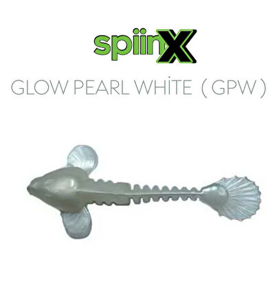 SPIINX GOBBY SİLİKON 7CM 7P GLOW PEARL WHITE