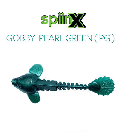 SPIINX GOBBY SİLİKON 5CM 18P PEARL GREEN