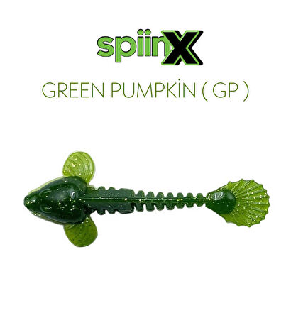 SPIINX GOBBY SİLİKON 5CM 18P GREEN PUMPKIN