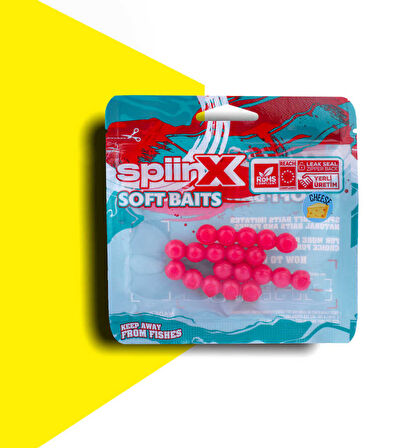 SPIINX BALIK YUMURTASI 10MM 20P PEYNİR UV PINKY