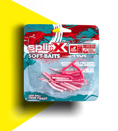 SPIINX BABY FISH SİLİKON 4.5CM 18P SUGAR PINK