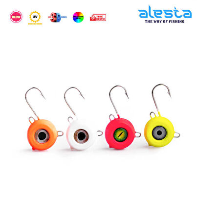 TENYA JIGHEAD 300G X6049 PEMBE GLOW