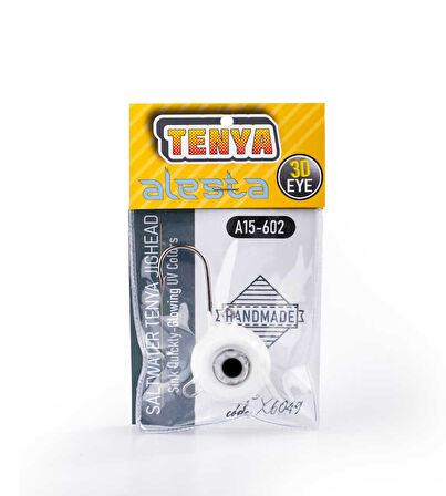 TENYA JIGHEAD 300G X6049 BEYAZ GLOW