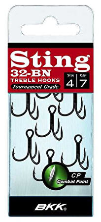 BKK Sting-32 BN Üçlü Olta İğnesi 10