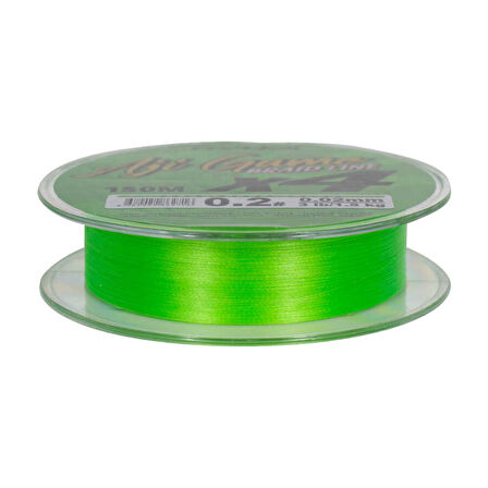 RYUJI AJI GAME 4X,150M, CHARTREUSE İP MİSİNA Standart-0.04MM