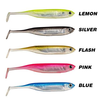 RYUJI REAL FISH 10CM, 4PCS SILVER-Standart