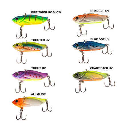 RYUJI SOUND VIB 4.5CM 10GR SUGAR TROUT UV-Standart