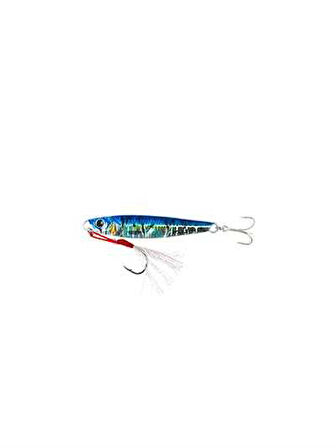 Fujin Jig-X 30gr Light Jigging jig Yem MT24 Blue Pink Tail Glow