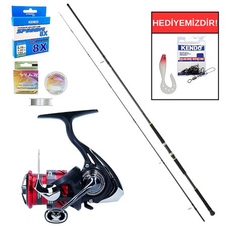 Daiwa New Legalis Seabass 2.72m 14-42gr&Daiwa Ninja 23 LT 4000 C Spin Seti