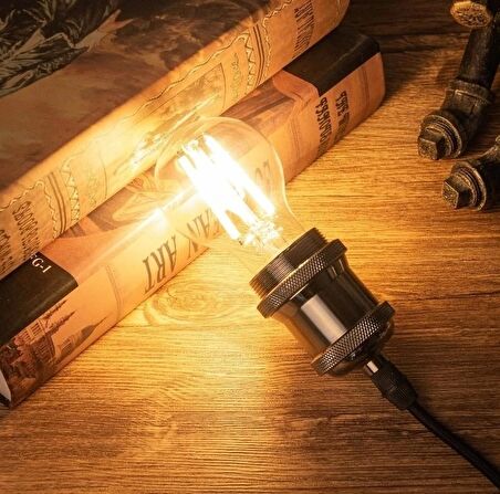 Cata CT-4217 8W 220V E27 Duylu Rustik Led Ampul Günışığı