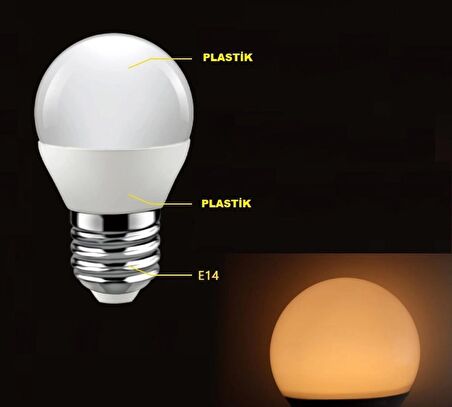 Cata CT-4232 6W 220V E27 Duylu Edison Led Ampul Beyaz